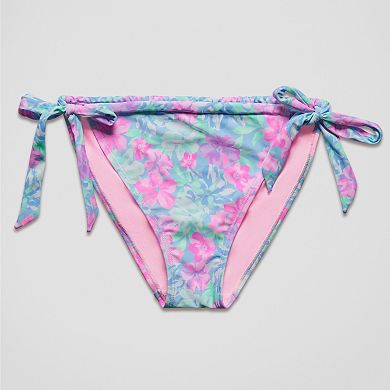 Juniors' Ninety-Nine° Tunnel Single Side Tie Swim Bottom
