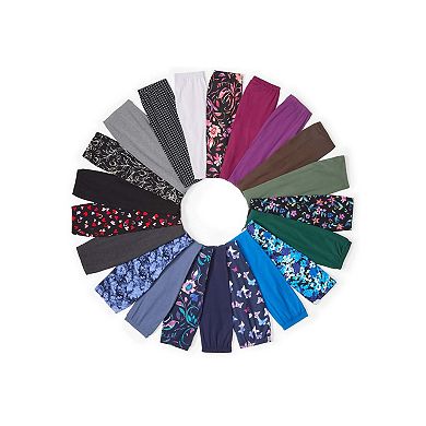 Woman Within Plus Size Tall Stretch-Cotton Knit Pull-On Printed Leggings