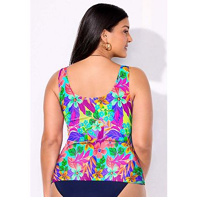 Swimsuits for All Women's Classic Tankini Top