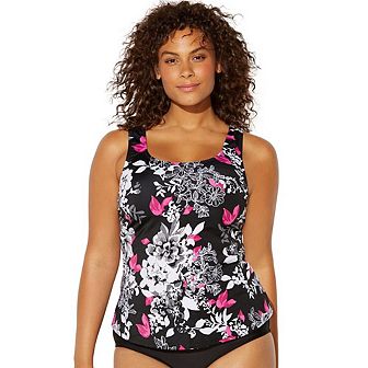 Swimsuits for All Women's Classic Tankini Top