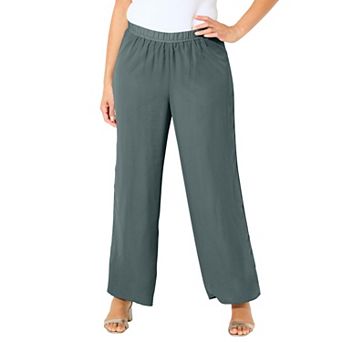 Catherines Women's Plus Size Petite Cocktail Pant