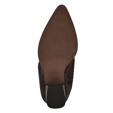 Nine West Chicke Women's Block Heel High Shaft Dress Boots