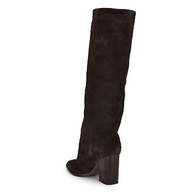 Nine West Chicke Women's Block Heel High Shaft Dress Boots