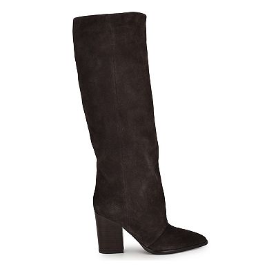 Nine West Chicke Women's Block Heel High Shaft Dress Boots