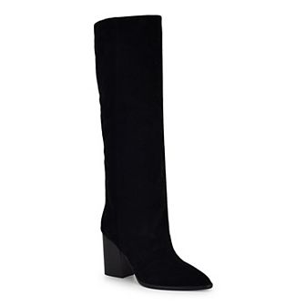 Nine West Chicke Women's Block Heel High Shaft Dress Boots