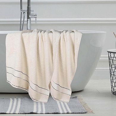 Superior 2 pc Niles Egyptian Giza Cotton Dobby Ultra-Plush Thick Soft Absorbent Bath Sheet Set