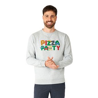 Men's OppoSuits Teenage Mutant Ninja Turtles "Pizza Time" Crewneck Sweatshirt