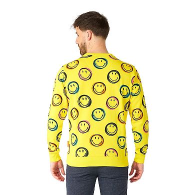 Men's OppoSuits Smiley Smudge Crewneck Sweatshirt