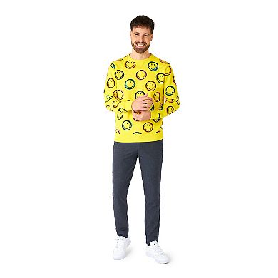 Men's OppoSuits Smiley Smudge Crewneck Sweatshirt