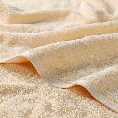 Superior 12 pc Egyptian Cotton Highly Absorbent Solid Ultra Soft Towel Set