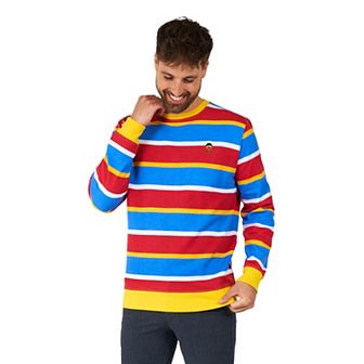 Men's OppoSuits Sesame Street Ernie's Sweater Crewneck Sweatshirt