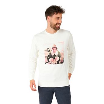 Men's OppoSuits Elf "Buddy's Breakfast" Crewneck Sweatshirt