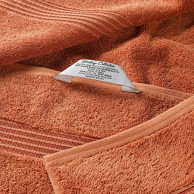 Superior 8 pc Egyptian Cotton Highly Absorbent Solid Ultra Soft Towel Set