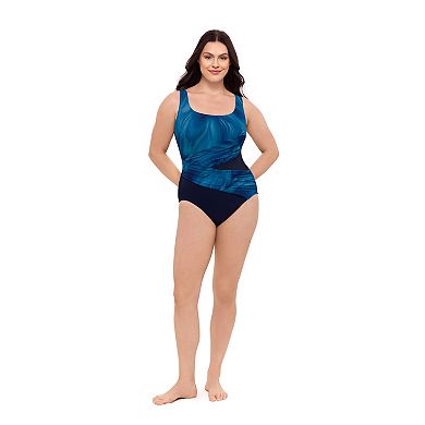 Women's Great Lengths Pavona Wrap Sash One-Piece Swimsuit
