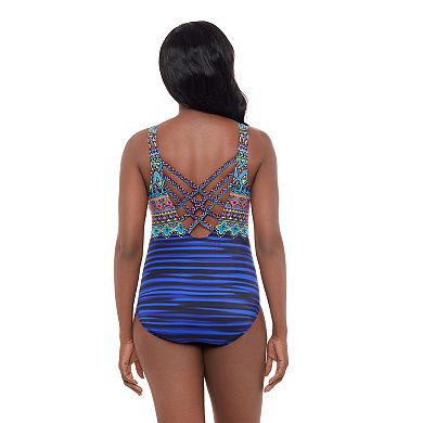 Women's Great Lengths Taj Mahal Triple X Back Tank One Piece Swimsuit