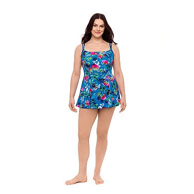 Women's Great Lengths Dreamy Island Princess Seam One Piece Swimdress