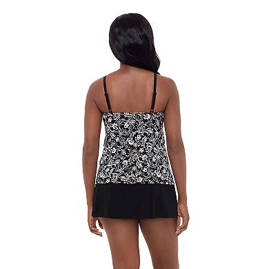 Women's Great Lengths Faux Ruffle Skirtini Swim Top