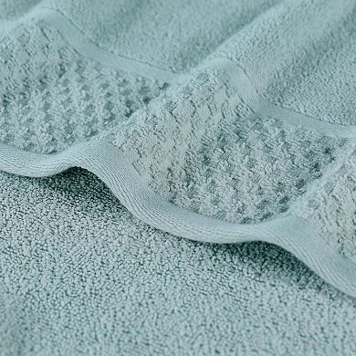 Superior 12-pc. Lodie Cotton Jacquard Solid and Two-Toned Face Towel/Washcloth Set