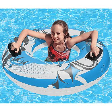 Poolmaster 50 inch Hurricane Blue Swimming Pool Float Sport Tube