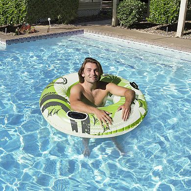Poolmaster 50 inch Hurricane Green Swimming Pool Float Sport Tube