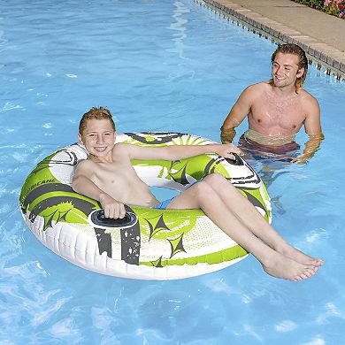 Poolmaster 50 inch Hurricane Green Swimming Pool Float Sport Tube