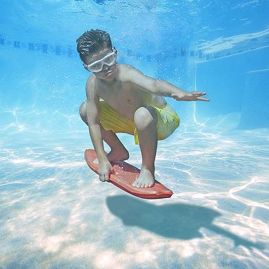 Poolmaster Underwater Surf Board Swimming Pool Float in Red