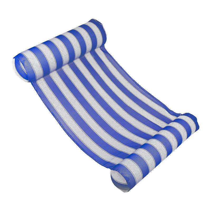 Poolmaster Blue Water Hammock Swimming Pool Float Lounge