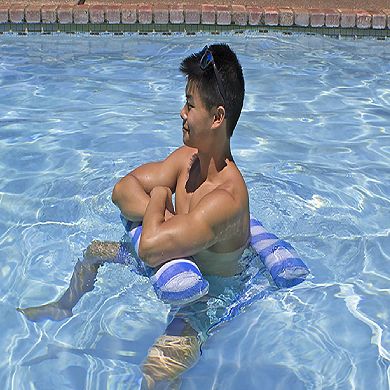 Poolmaster Blue Water Hammock Swimming Pool Float Lounge