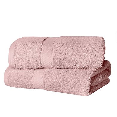 Superior 2-pc. Egyptian Cotton Heavyweight Solid Plush Bath Towel Set