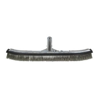 Poolmaster 18 in Premier Aluminum Back Algae Swimming Pool Brush
