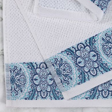 Superior 12-pc. Medallion Cotton Jacquard Textured Towel Set