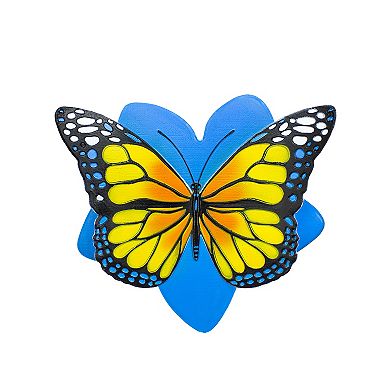 Poolmaster Yellow Butterfly Chlorine Dispenser for Swimming Pools and Spas