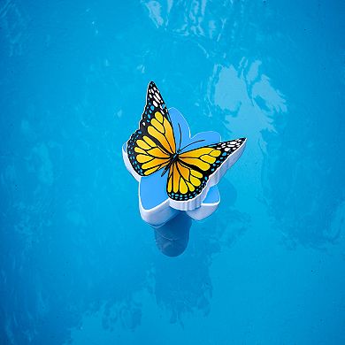 Poolmaster Yellow Butterfly Chlorine Dispenser for Swimming Pools and Spas