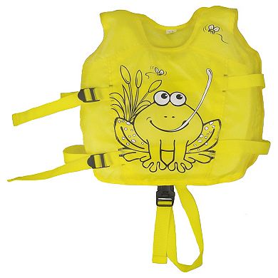 Poolmaster Hungry Frog Swimming Pool Float Vest for 3-6 Years Old