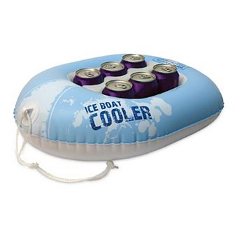 Poolmaster Floating Boat Ice Cooler for Swimming Pool or Beach