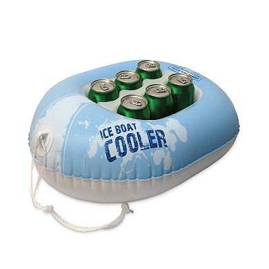 Poolmaster Floating Boat Ice Cooler for Swimming Pool or Beach