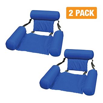 Poolmaster Water Chair Inflatable Swimming Pool Floats For Adults, 2 Pack