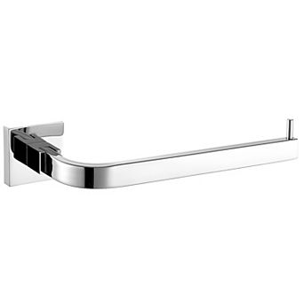 Bright Polished Square Base Towel Hook Bars - 304 Stainless Steel