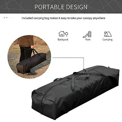 10' x 20' Pop Up Canopy party Tent with 4 Sidewalls