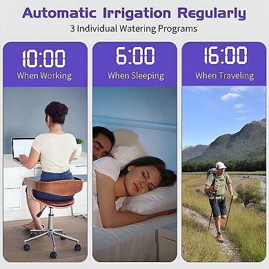 Bluetooth Sprinkler Timer, Wifi Smart Irrigation Water Timer