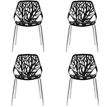 4 pc Birds Nest Style Lounge Chair