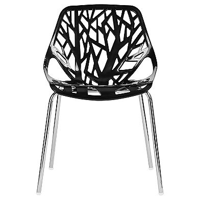 4 Piece Birds Nest Style Lounge Chair