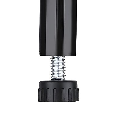 5-tier Nsf-certified Steel Wire Shelving With Wheels Black