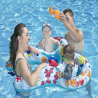 Poolmaster Mommy and Us Dual Baby Seat Pool Float
