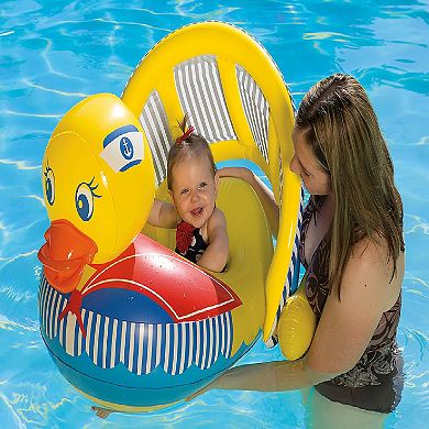 Poolmaster Baby Duck Swimming Pool Float Rider