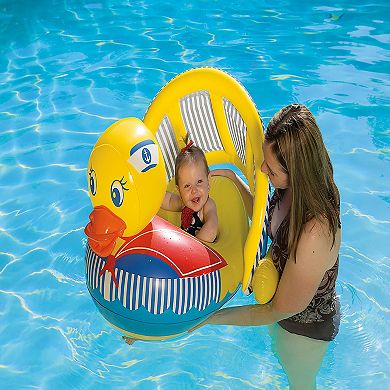 Poolmaster Baby Duck Swimming Pool Float Rider