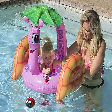 Poolmaster Snail Baby Swimming Pool Float Rider