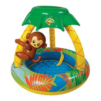 Poolmaster Go Bananas Monkey Kiddie Pool