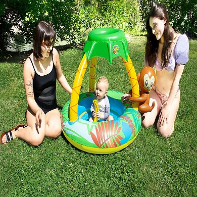 Poolmaster Go Bananas Monkey Kiddie Pool
