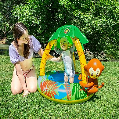 Poolmaster Go Bananas Monkey Kiddie Pool